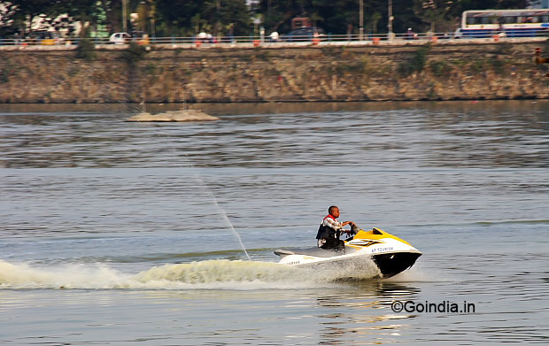 Jet Ski at Hussain Sagar Lake