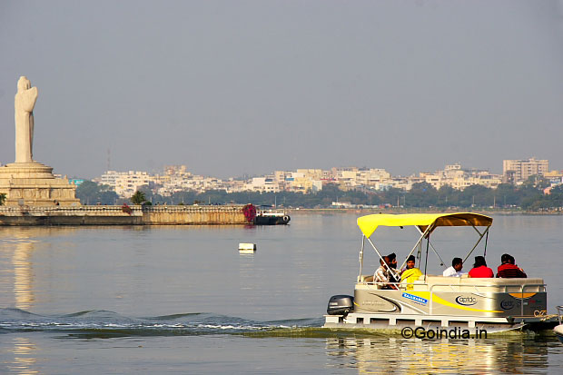 Rajahamsa at Hussain Sagar Lake