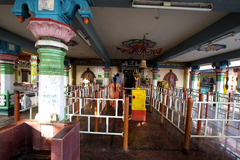 Goddess garbha gruham door view