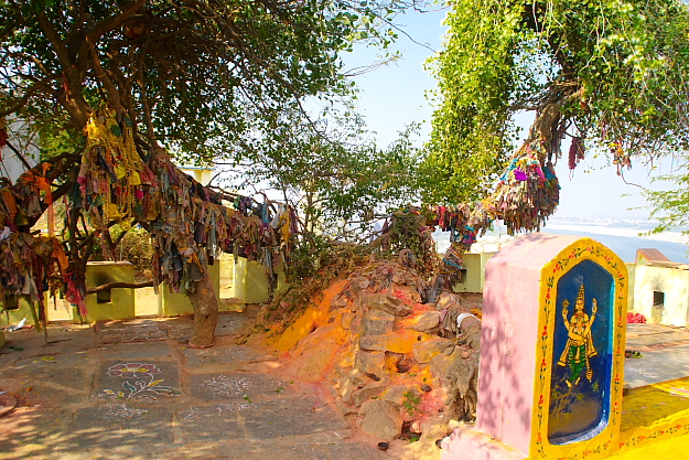 HIll top Vedadri temple near Jaggayyapeta
