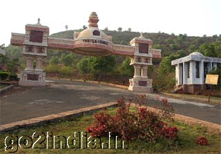 Entrance of Thotlakonda from Beach road