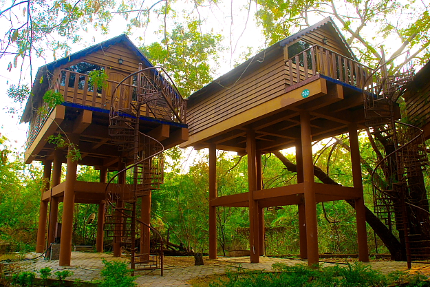 Rooms at Bhavani Island at Vijayawada