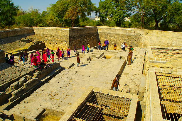 Buddhist Caves at  Junagadh fort