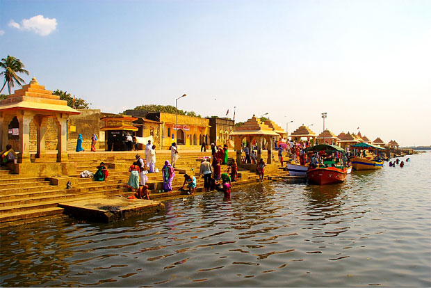 Triveni Sangam at Somnath