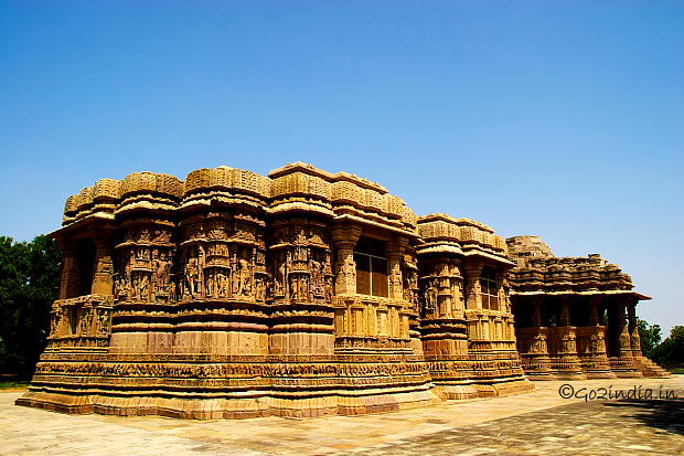 Sun temple backside
