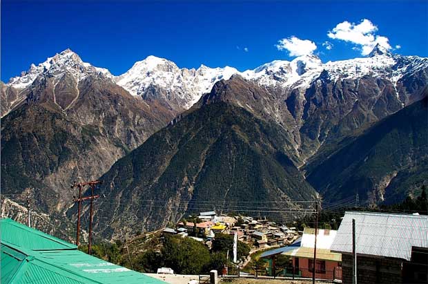 Kalpa village and kinnaur hill