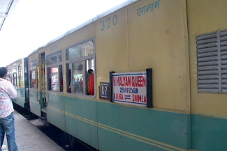 Himalayan Queen at Kalka station