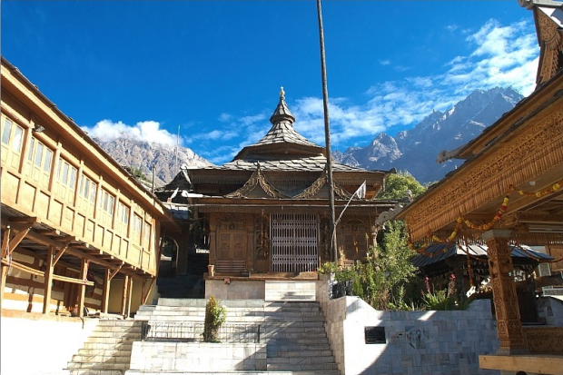 Bering Nag temple & Monastery at Sangla