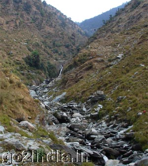 Waterfall near McLeodganj