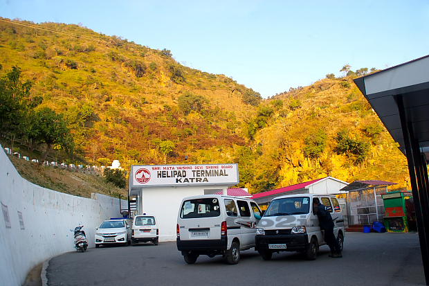 Helipad at Katra 