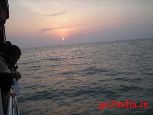 Kochi Marine drive from Sea
