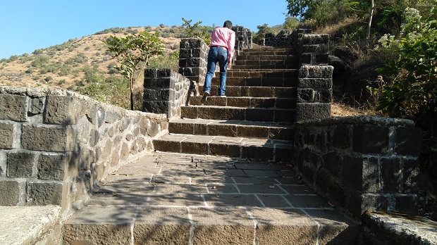 Steps at Bhaja Caves