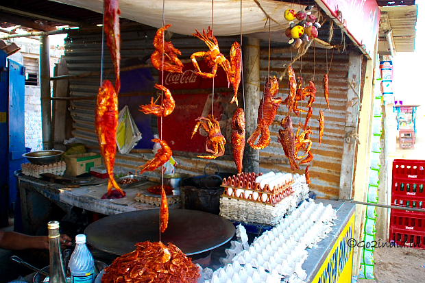 Sea Food at Gopalpur Beach