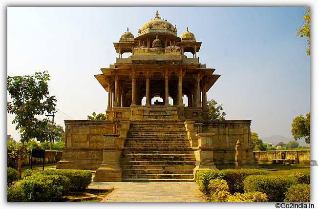 Eighty four Pillared cenotaph at Bundi