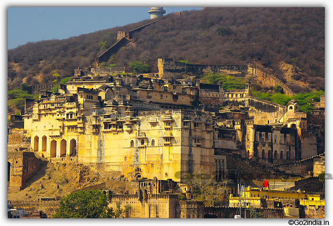 Fort full view at Bundi