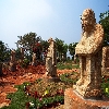 Sculptures at Kailasagiri park  in Visakhapatnam
