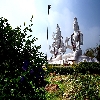 Shiva Parvati statue at Kailasagiri