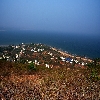 Sea view from Thotlakonda hill top near Visakhapatnam in Andhrapradesh