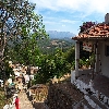 Biligiri Ranganatha temple steps in BR hills of Chamarajnagar