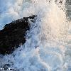 Sea Water hitting the stones