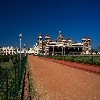 Mysore palace view from front side garden