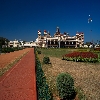 Mysore palace view from front side garden