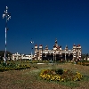 Mysore palace view from front side garden