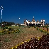 Mysore palace view from front side garden