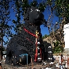 Nandi statue in Chamundi hills near Mysore