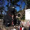 Nandi statue in Chamundi hills near Mysore