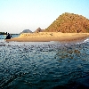 sand island at Bangarammapalam Beach