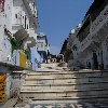 Steps at the ghat of Pushkar