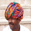 Colorful turban of Rajasthan