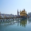 Lake around golden temple