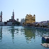 Lake and Golden temple at Amritsar