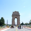 India Gate from a distance