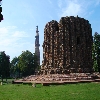 Alai Minar near Qutub Minar at Delhi