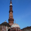 Qutub Minar from a distance