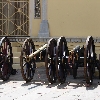 Cannons at display 