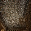 Glass work at roof of Sheesh Mahal in Ambar Fort Jaipur