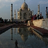 Taj Mahal water reflection