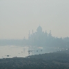 View of Taj Mahal from Agra Fort