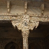 Art work at Agra fort