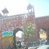 Gate to old Jaipur pink city