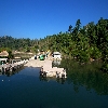 Baratang mid point (launch point) at Andaman