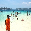 Jolly buoy island beach at Andaman