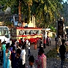 Check post at starting point of forest drive towards Baratang jetty in Andaman