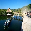 Sea and landscape at Baratang jetty of Baratang in Andaman