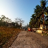 Check post at starting point of forest drive towards Baratang jetty in Andaman