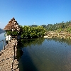 Sea and landscape at Baratang jetty of Baratang in Andaman